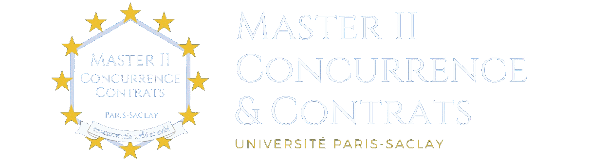 Master II : Droit de la Concurrence & des Contrats